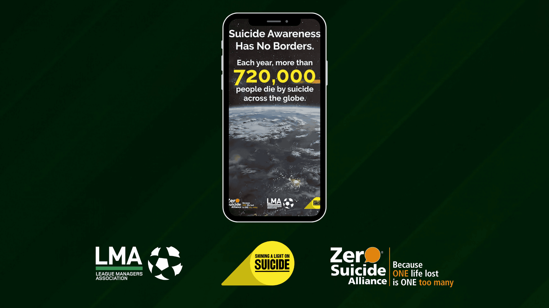 LMA - 13th October 2026 - LMA Supports Suicide Prevention Campaign